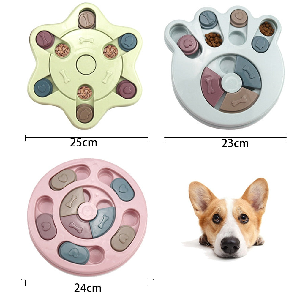 Dog Puzzle Toys Slow Feeder - Orchid Unique
