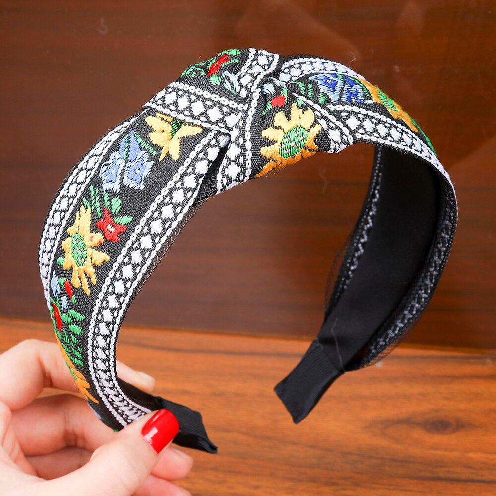 Ethnic Hairband - Orchid Unique