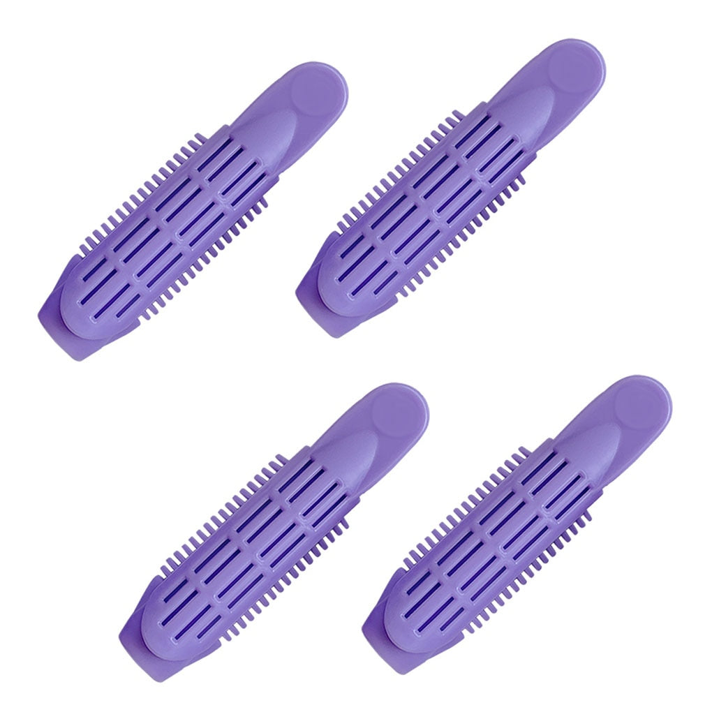Natural Fluffy Hair Clip - Orchid Unique