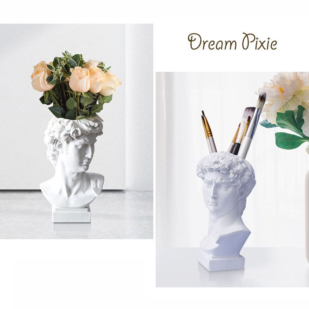 David Sculpture Portrait Statue Vase Art - Orchid Unique SPECIFICATIONS Theme: People Material: Resin S / United States-M / United States-L / United States David Sculpture Portrait Statue Vase Art SPECIFICATIONS Theme: People Material: Resin (Store description) 7 6 14167099 (Store description) 14:200006154#S;200007763:201336106-14:200006155#M;200007763:201336106-14:200006156#L;200007763:201336106 S / United States-M / United States-L / United States Orchid Vases