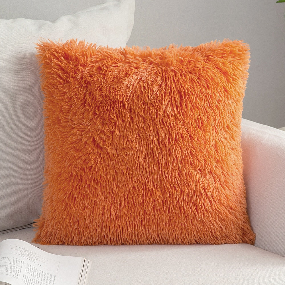 Soft Fluffy Cushion Cover - Orchid Unique