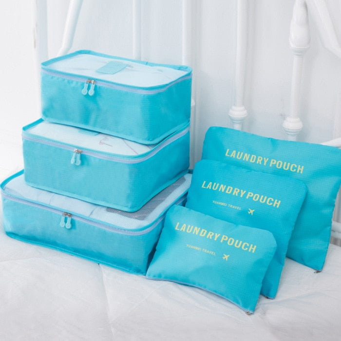 6 PCS Travel Storage Bag - Orchid Unique