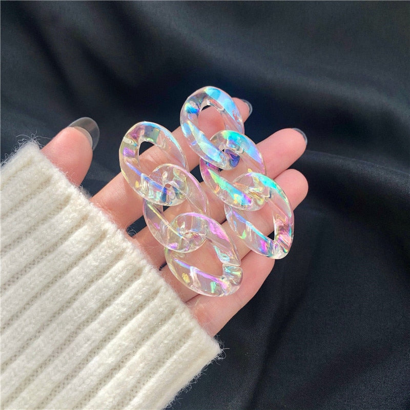 Trendy  Drop Earrings - Orchid Unique
