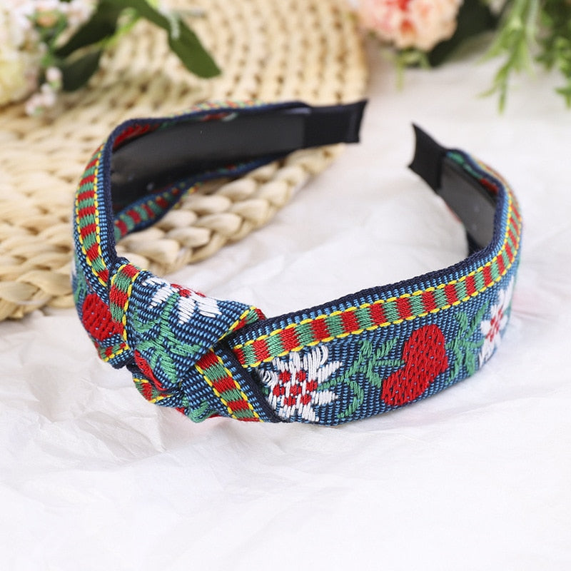 Ethnic Hairband - Orchid Unique