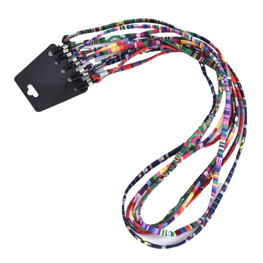 Colorful Cotton Blend Sunglasses Strap - Orchid Unique