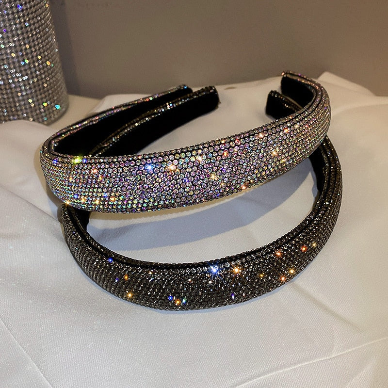 Shiny Full Rhinestone Headbands - Orchid Unique  SPECIFICATIONS Metals Type: Zinc alloy Material: CRYSTAL Material: Metal,Rhinestone Item Type: Headband Item Type: Hairwear silver-black Shiny Full Rhinestone Headbands SPECIFICATIONS Metals Type: Zinc alloy Material: CRYSTAL Material: Metal,Rhinestone Item Type: Headband Item Type: Hairwear (Store description)  5 4 44552205  (Store description) 200001033:361180#silver-200001033:200003761#black silver-black Orchid  Hair Jewelry