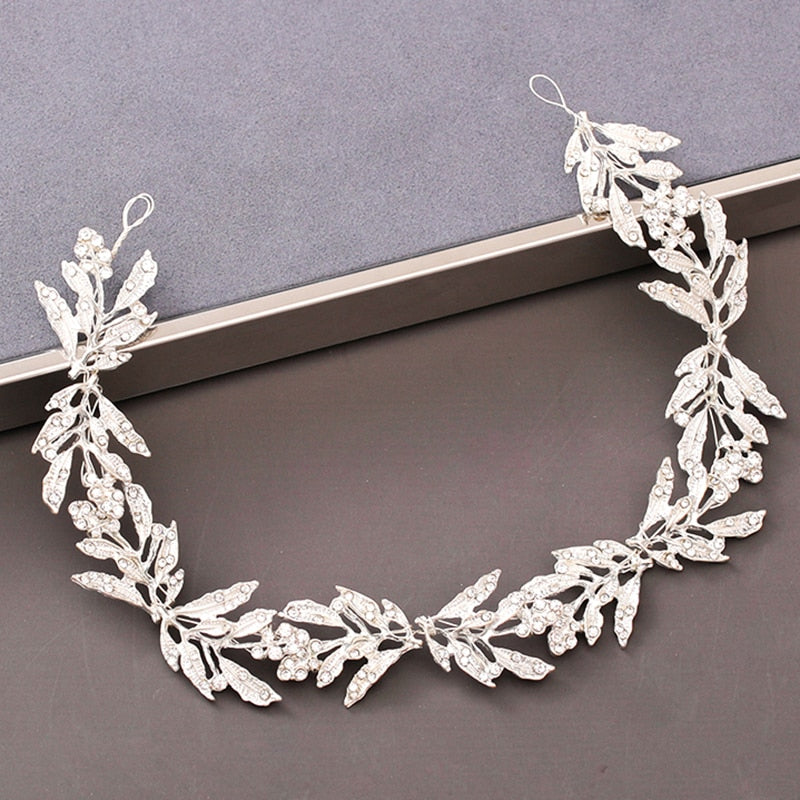 Pearl Rhinestone  Headband - Orchid Unique