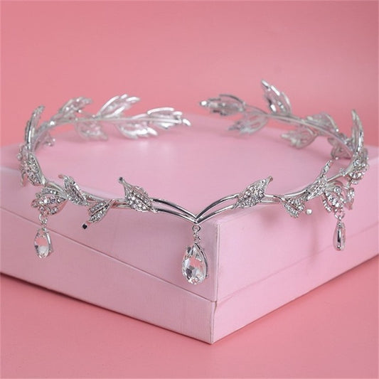 Crystal Bridal Tiara Crown - Orchid Unique