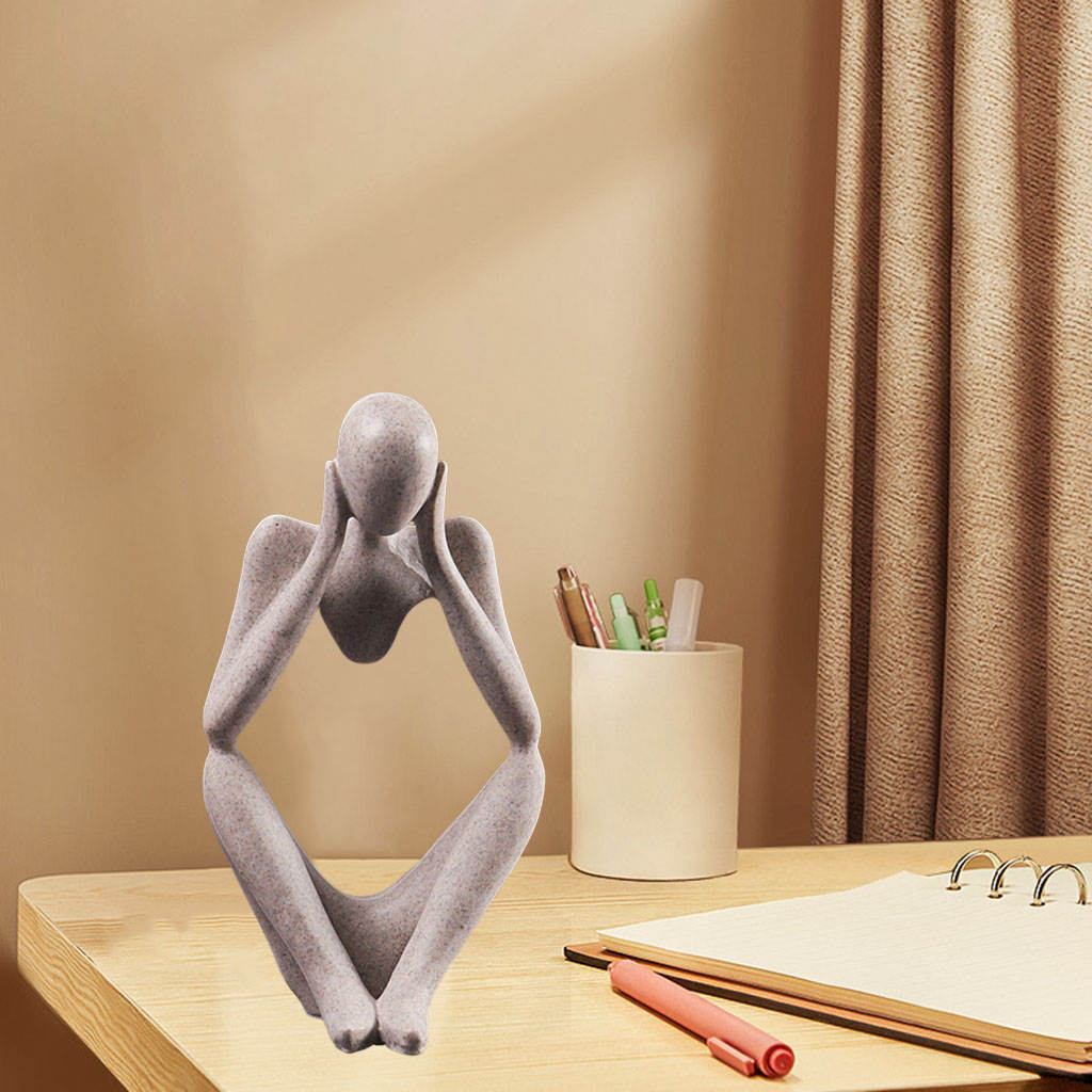 Thinker Statue - Orchid Unique