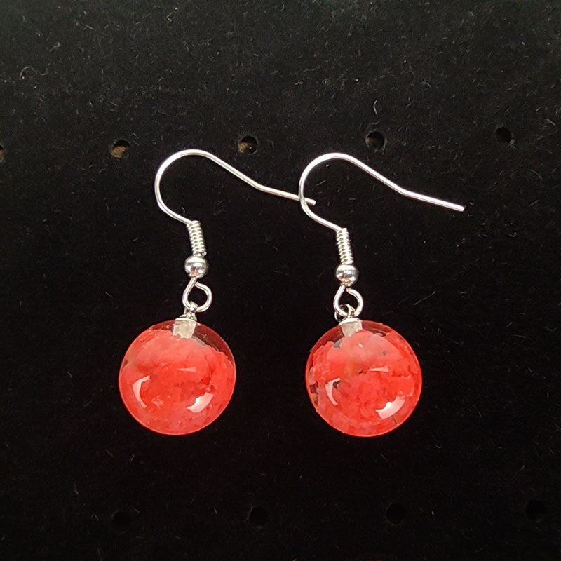 Chic Transparent Pendant Earrings - Orchid Unique