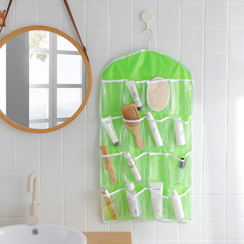 Portable 16 Grid Hanging Bag - Orchid Unique