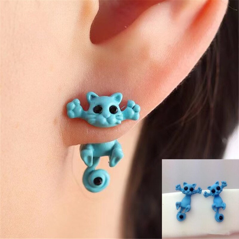 Cute Animal Creative Handmade Earrings - Orchid Unique