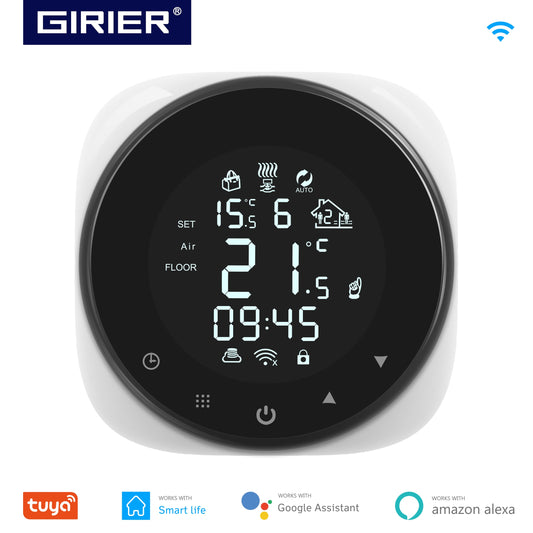 Smart WIFI Thermostat Clock - Orchid Unique