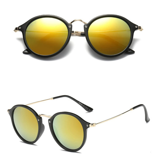 Fashion Round Sunglasses - Orchid Unique