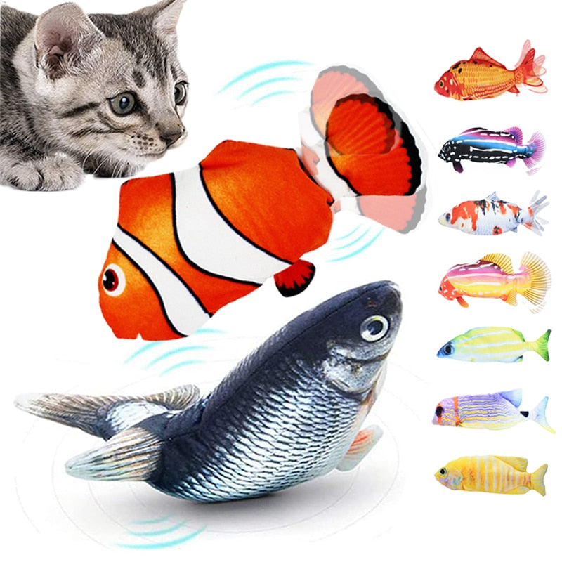 Toy Fish for Cats - Orchid Unique