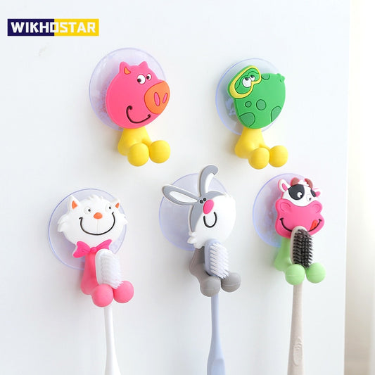 Cute Toothbrush Holder Wall - Orchid Unique