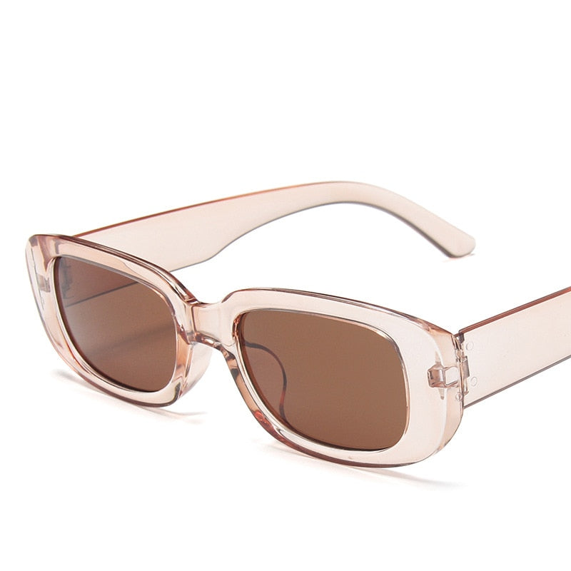 Retro Square Sunglasses - Orchid Unique