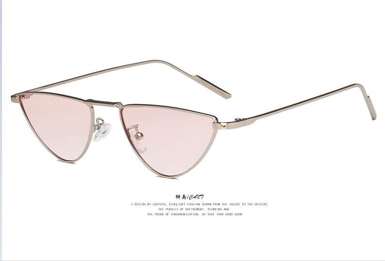 Retro Cat Eye Sunglasses - Orchid Unique