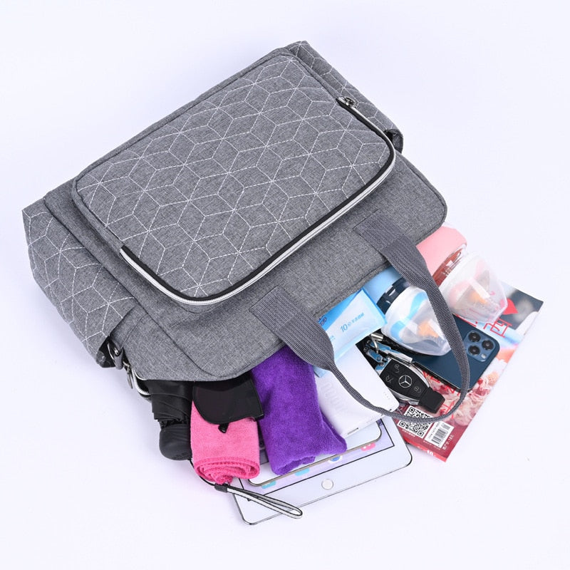 Waterproof Travel Baby Diaper Bag - Orchid Unique
