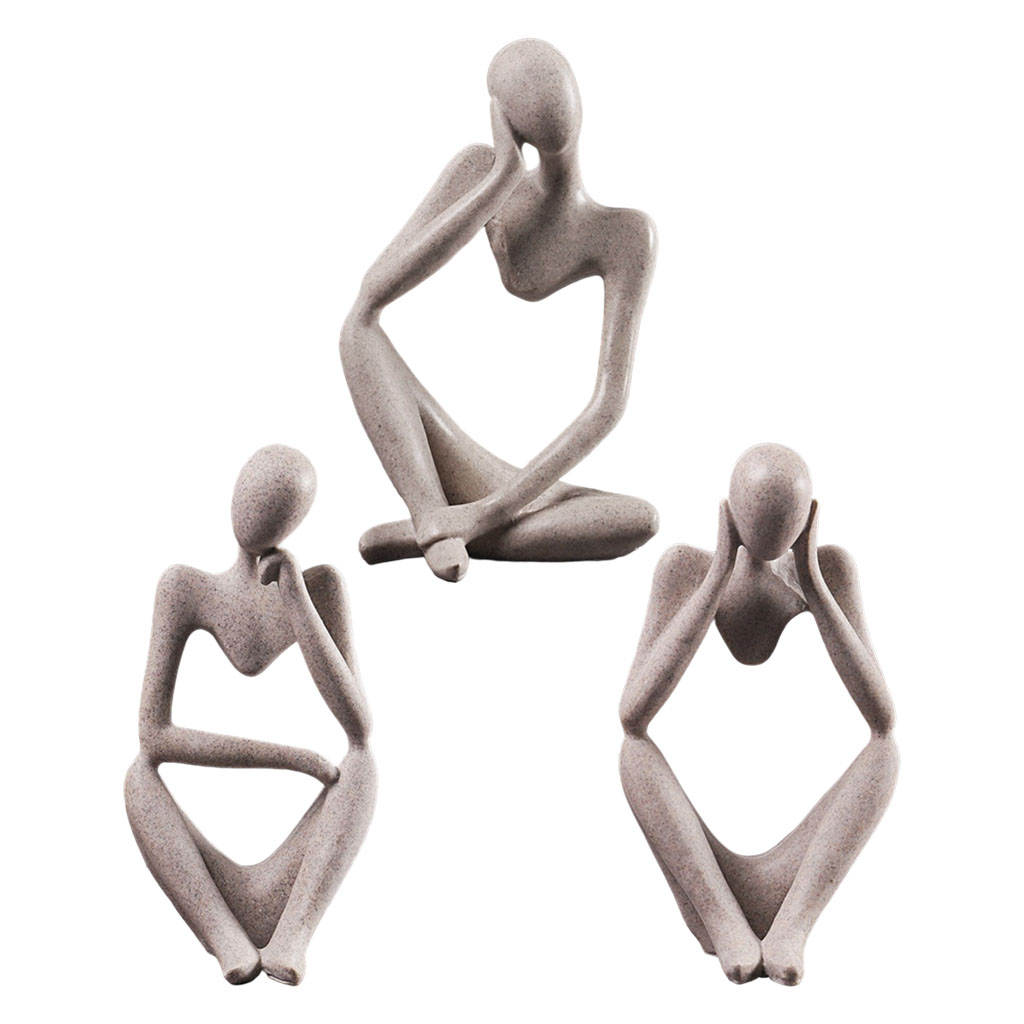 Thinker Statue - Orchid Unique
