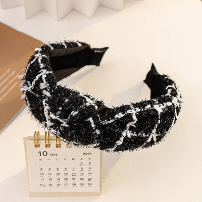 Color Fabric Casual Headband - Orchid Unique