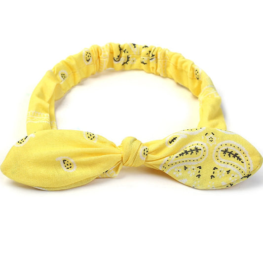 Vintage Cross Knot Elastic Hairbands - Orchid Unique