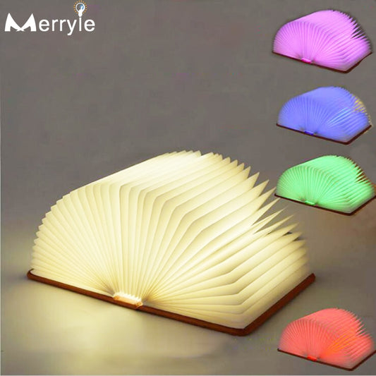 3D Folding Creative LED Night Light - Orchid Unique