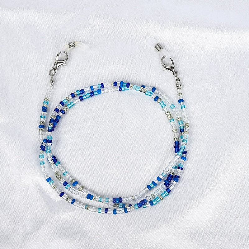 Bohemian Colored Glasses Chains - Orchid Unique
