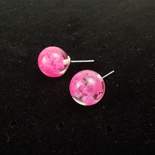 Chic Transparent Pendant Earrings - Orchid Unique