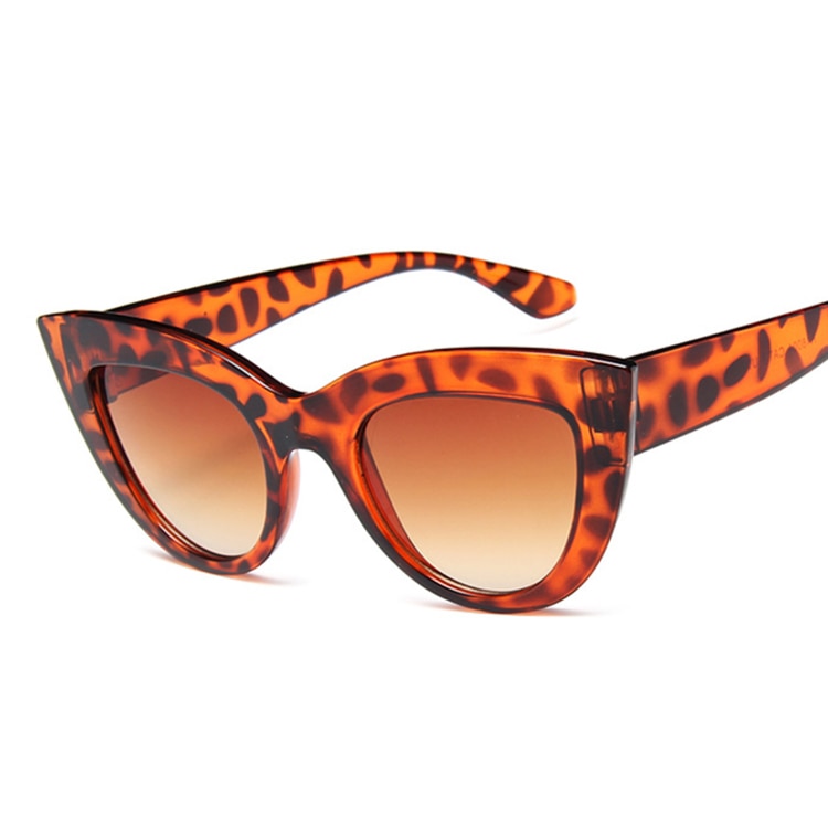 Round Cat Eye Style Sunglasses - Orchid Unique