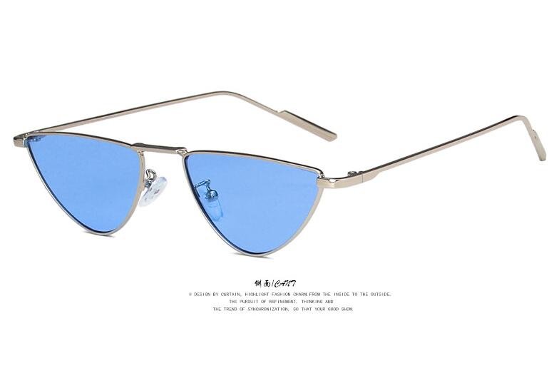 Retro Cat Eye Sunglasses - Orchid Unique