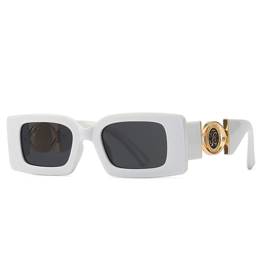 New Retro Square Sunglasses - Orchid Unique