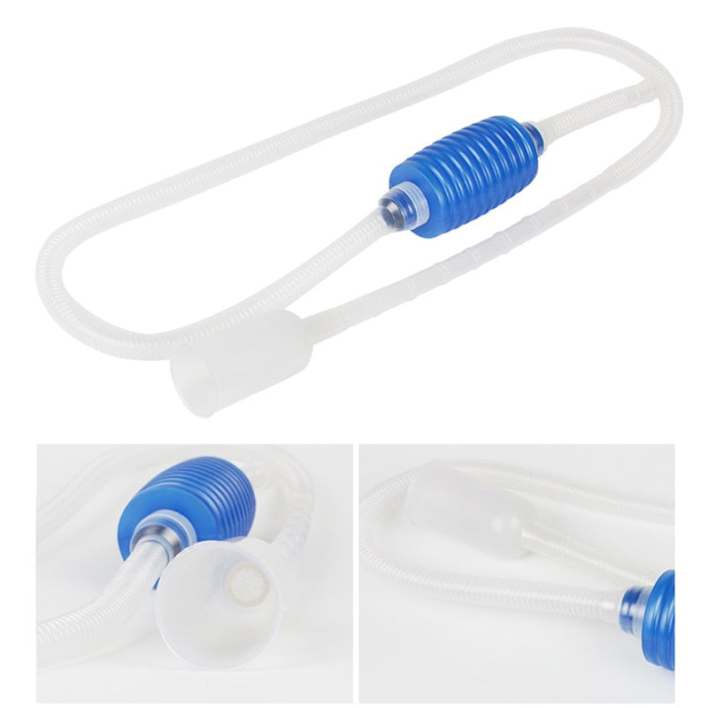 Fish Tank Syphon Vacuum Cleaner Pump - Orchid Unique