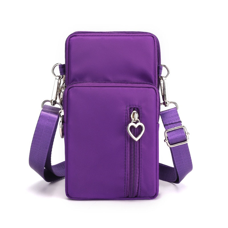 Universal Mobile Phone Bag and Case Wallet - Orchid Unique