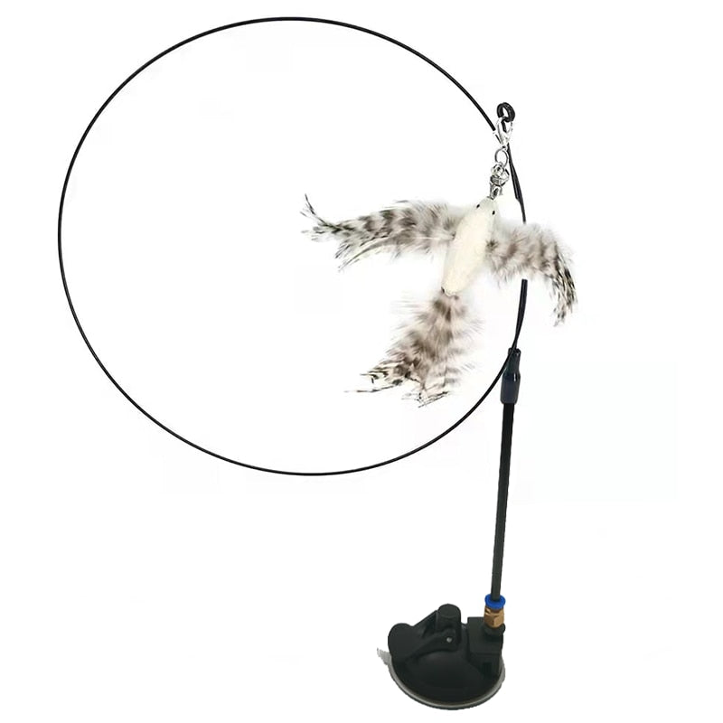 Simulation Bird Interactive Funny Stick Toy - Orchid Unique