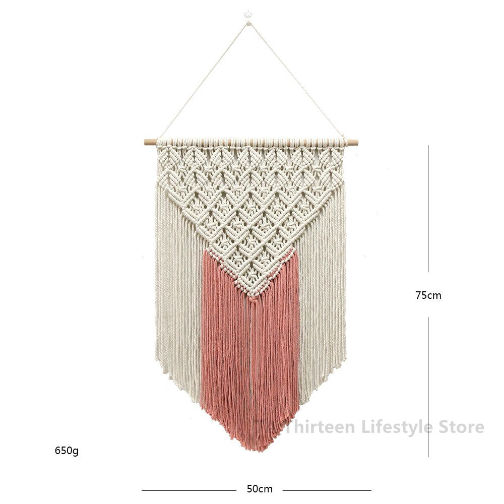 BOHO-Macrame Light Shade Chandeliers - Orchid Unique
