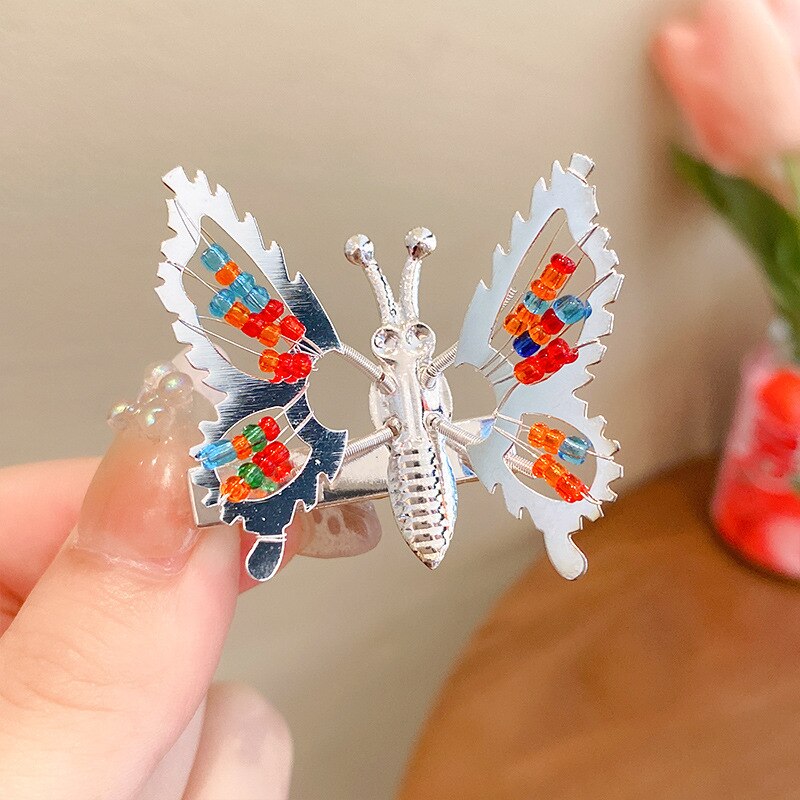 New Cute Moving Butterfly Hairpin - Orchid Unique