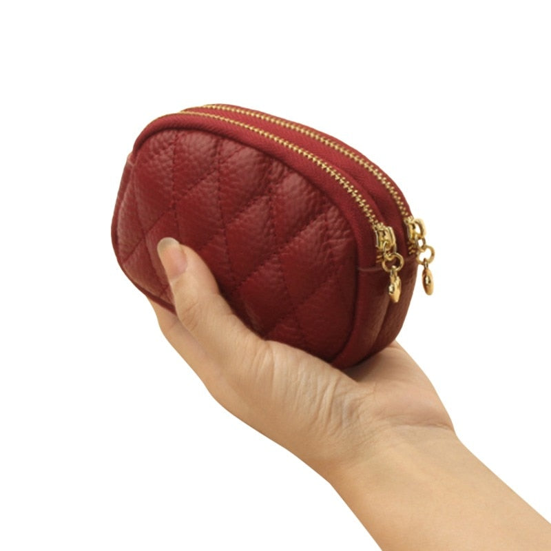 Genuine Leather Wallet - Orchid Unique