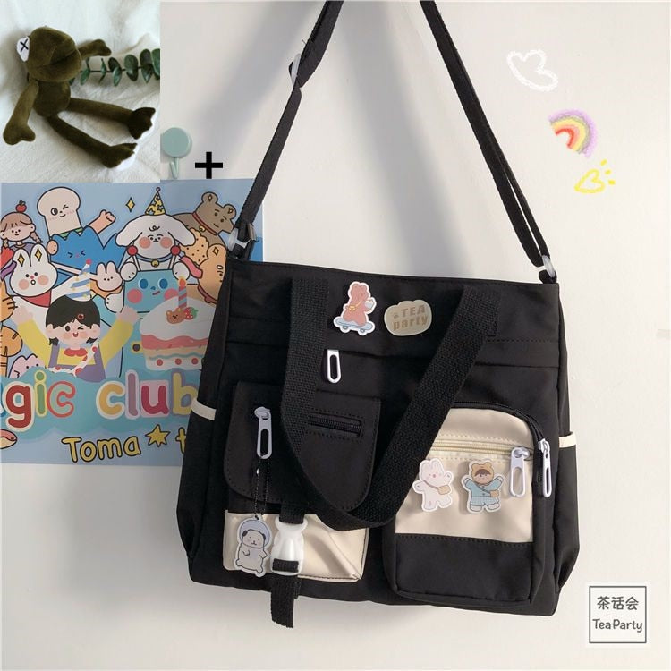 Waterproof Canvas Handbags - Orchid Unique