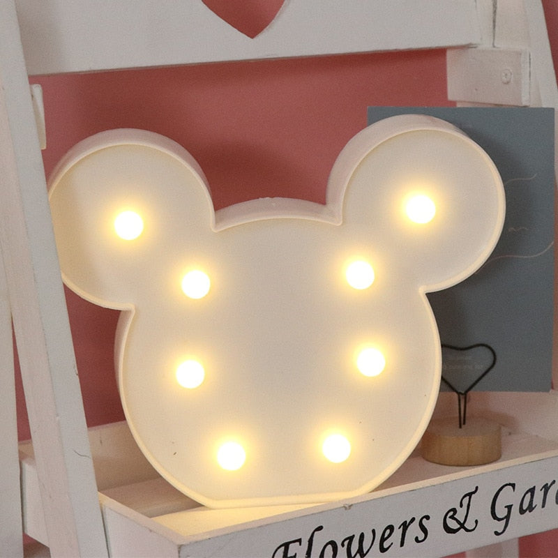 LED 3D Light Night Light - Orchid Unique