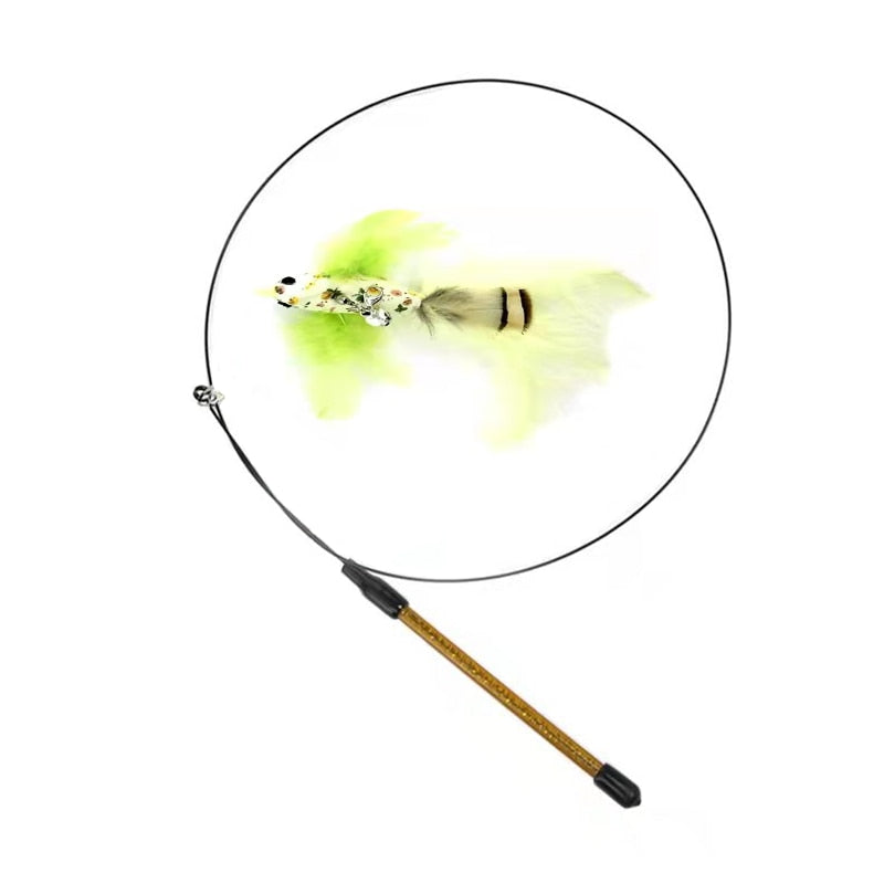 Simulation Bird Interactive Funny Stick Toy - Orchid Unique