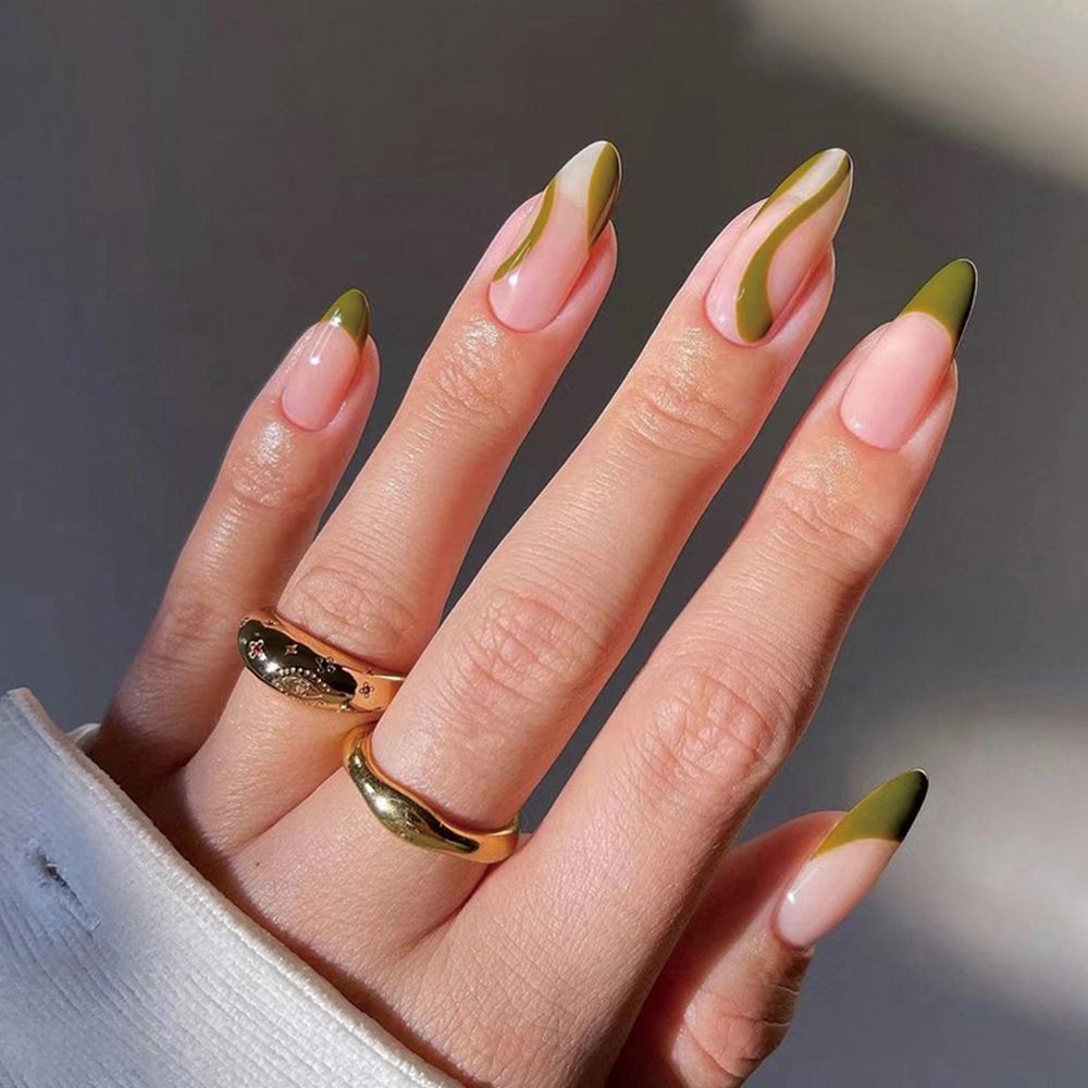 Charming Detachable Finished Fingernails - Orchid Unique
