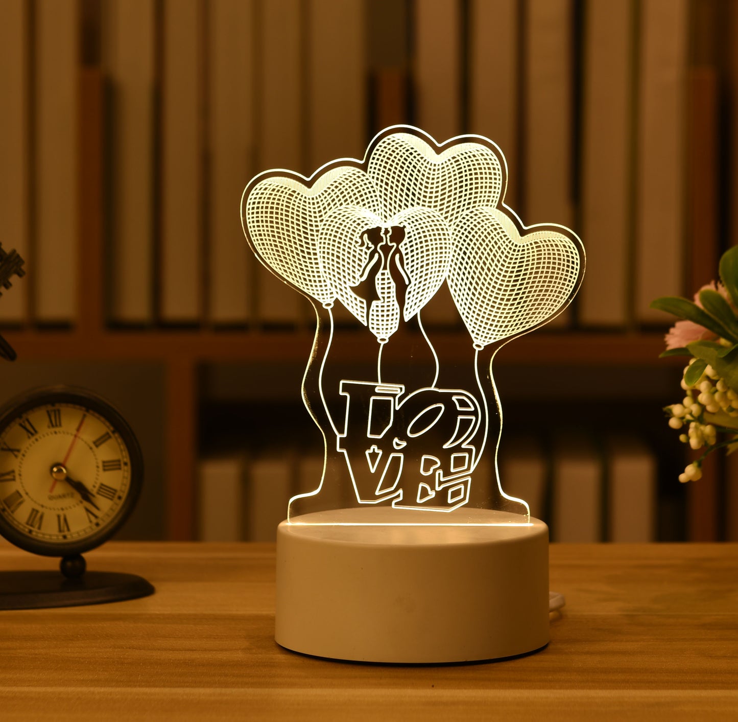USB Led Night Light Message Board - Orchid Unique