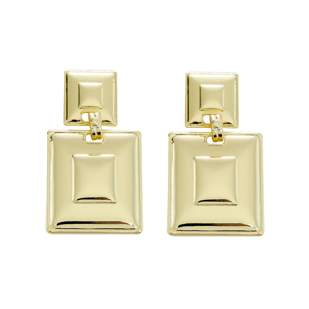 Trendy Attractive Big Earrings - Orchid Unique