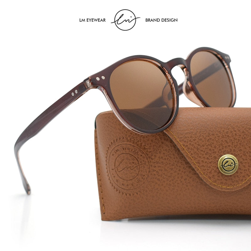 Retro Round Sunglasses - Orchid Unique