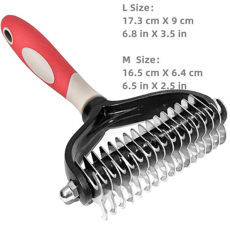 Professional Pet Deshedding Brush - Orchid Unique