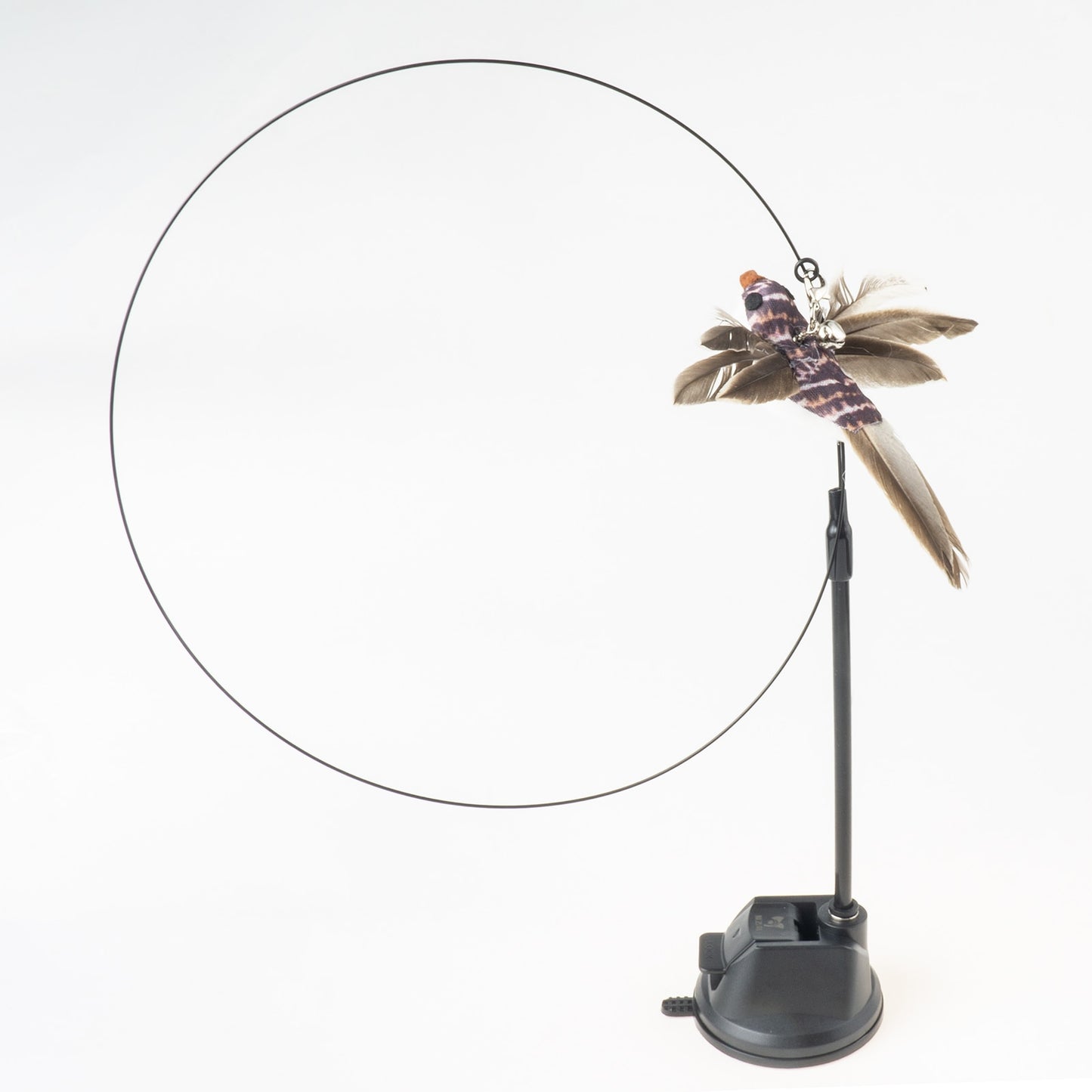 Handsfree Bird/Feather Cat Wand - Orchid Unique
