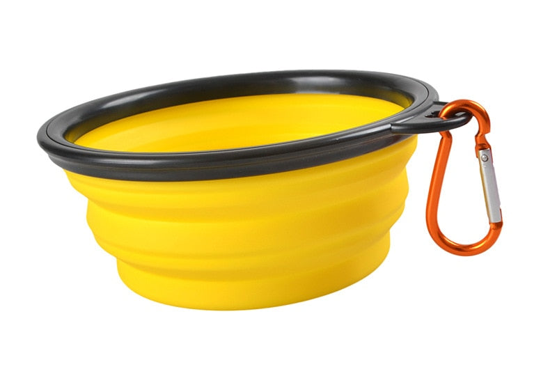 Collapsible Pet Folding Silicone Bowl - Orchid Unique