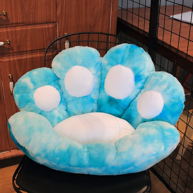 kawaii Paw Pillow Seat Cushion - Orchid Unique