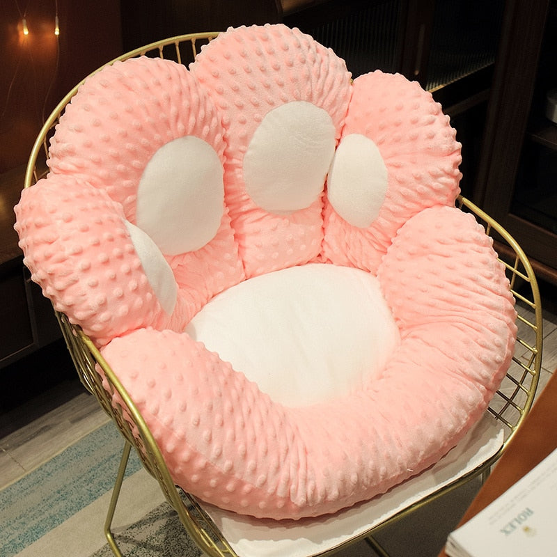 kawaii Paw Pillow Seat Cushion - Orchid Unique
